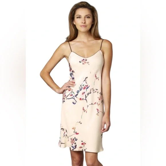 Julianna Rae Silk Night Dress Midnight Beauty Sonnet Size: M - Picture 7 of 10